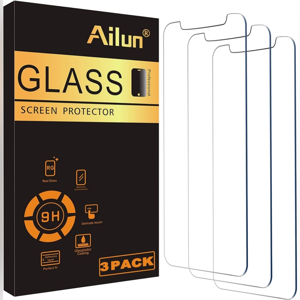 Ailun 2-Pack Glass Screen Protector iPhone 12